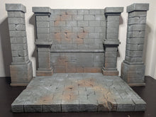 Load image into Gallery viewer, Mythic Castle With Pillars Action Figure Display Diorama
