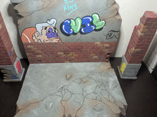 Load image into Gallery viewer, Modular Urban Alleyway Action Figure Display Diorama
