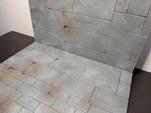 Load image into Gallery viewer, Mythic Castle Floor and Back Wall Action Figure Display Diorama
