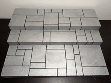 Load image into Gallery viewer, Silver and Black Circuit Riser Action Figure Display Diorama
