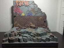 Load image into Gallery viewer, Post Disaster City Streets Action Figure Display Diorama

