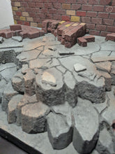 Load image into Gallery viewer, Post Disaster City Streets Action Figure Display Diorama
