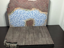 Load image into Gallery viewer, Derelict Apartment Backdrop Action Figure Display Diorama
