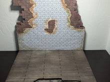 Load image into Gallery viewer, Derelict Apartment Backdrop Action Figure Display Diorama
