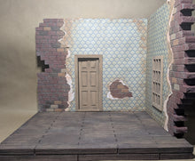 Load image into Gallery viewer, Derelict Apartment Action Figure Display Diorama
