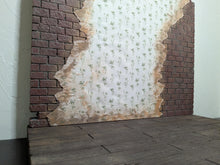 Load image into Gallery viewer, Derelict Apartment Backdrop Action Figure Display Diorama
