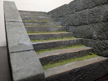 Load image into Gallery viewer, Unique Mythic Castle Staircase Action Figure Display Diorama
