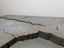 Load image into Gallery viewer, Ikea Detolf Broken Stone Floor Action Figure Display Diorama
