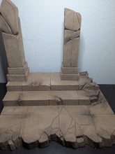 Load image into Gallery viewer, Ikea Detolf Sandstone Riser and Pillars Action Figure Display Diorama
