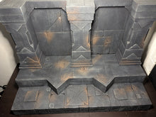 Load image into Gallery viewer, Mythic Style Underground Castle Bookcase Action Figure Display Diorama
