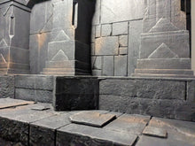 Load image into Gallery viewer, Mythic Style Underground Castle Bookcase Action Figure Display Diorama
