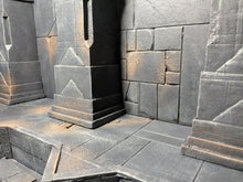 Load image into Gallery viewer, Mythic Style Underground Castle Bookcase Action Figure Display Diorama
