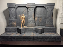 Load image into Gallery viewer, Mythic Style Underground Castle Bookcase Action Figure Display Diorama
