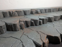Load image into Gallery viewer, Stone Texture Bookcase Riser Action Figure Display Diorama
