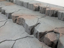 Load image into Gallery viewer, Stone Texture Bookcase Riser Action Figure Display Diorama
