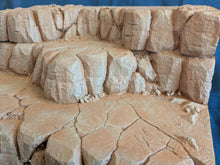 Load image into Gallery viewer, Ikea Detolf Rocky Terrain Earth Tone Action Figure Display Diorama
