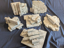 Load image into Gallery viewer, Lot of 6 Miniature Rubble Action Figure Display Dioramas
