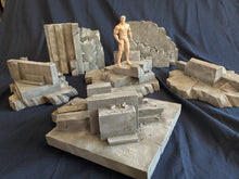 Load image into Gallery viewer, Lot of 6 Miniature Rubble Action Figure Display Dioramas
