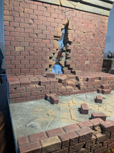 Load image into Gallery viewer, Destroyed City Alleyway Action Figure Display Diorama
