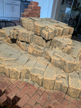 Load image into Gallery viewer, Destroyed City Rubble Action Figure Display Diorama

