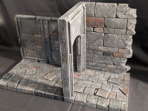 Clearance MYTHIC Legions Medieval Inspired Modular Castle Hallway Action Figure Display