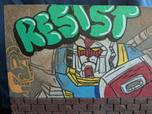 Load image into Gallery viewer, City Alley with Graffiti Action Figure Display Diorama
