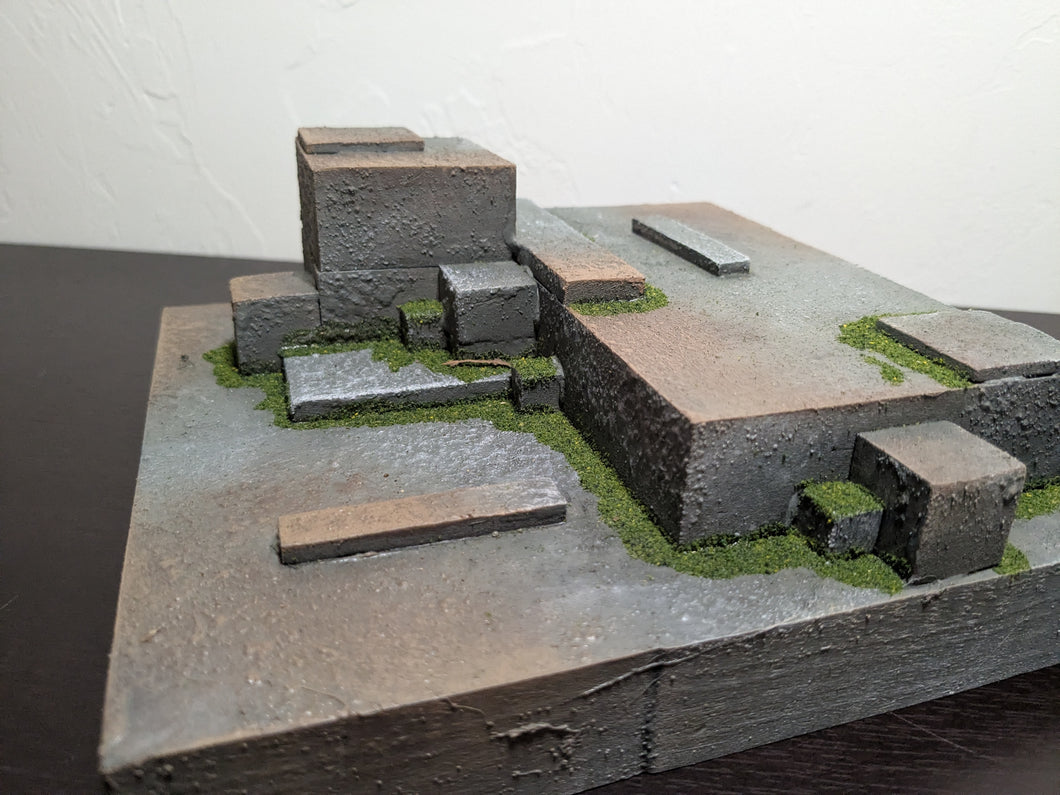 Geological Anomaly Mini Action Figure Display Diorama