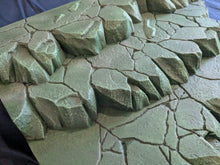 Load image into Gallery viewer, Castle Greyskull Green Riser Action Figure Display Diorama
