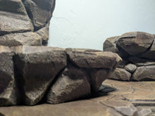 Load image into Gallery viewer, Earth Tone Rock Risers Action Figure Display Diorama
