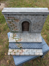 Load image into Gallery viewer, Mythic Style Castle Wall with risers action figure display diorama

