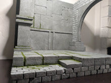 Load image into Gallery viewer, Overgrown Castle Action Figure Display Diorama
