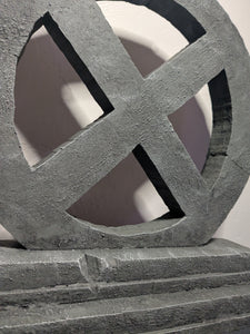 X Symbol Riser Action Figure Display Diorama