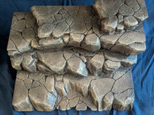 Load image into Gallery viewer, Earth Tone 5 tiered Riser Action Figure Display Diorama
