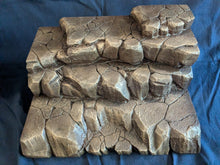 Load image into Gallery viewer, Earth Tone 5 tiered Riser Action Figure Display Diorama

