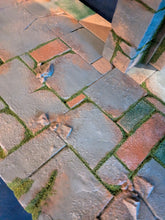 Load image into Gallery viewer, Huge 2 tiered Collapsed Castle Diorama
