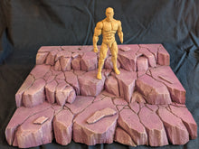Load image into Gallery viewer, Snake Mountain Purple Riser Action Figure Display Diorama
