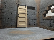 Load image into Gallery viewer, Warehouse with Sliding Door Action Figure Display Diorama
