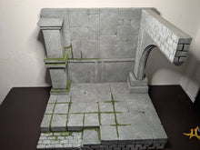 Load image into Gallery viewer, Overgrown Castle Action Figure Display Diorama
