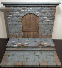 Load image into Gallery viewer, Castle with Working Door Action Figure Display Diorama
