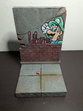 Load image into Gallery viewer, Mini Luigi Action Figure Display Diorama
