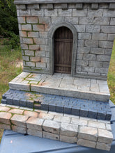 Load image into Gallery viewer, Mythic Style Castle Wall with risers action figure display diorama
