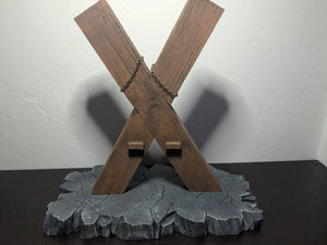X-Men Crucifix Action Figure Display Diorama