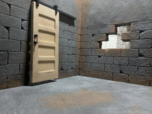 Load image into Gallery viewer, Warehouse with Sliding Door Action Figure Display Diorama
