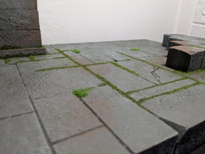 Castle Floor and Pillar Action Figure Display Diorama