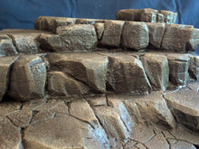 Load image into Gallery viewer, Earth Tone 5 tiered Riser Action Figure Display Diorama
