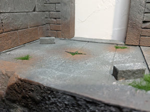 Castle Ruins Action Figure Display Diorama