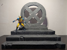 Load image into Gallery viewer, X Symbol Riser Action Figure Display Diorama
