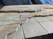 Load image into Gallery viewer, Cracked Pavement Floor Action Figure Display Diorama

