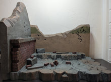 Load image into Gallery viewer, City Ruins Action Figure Display Diorama
