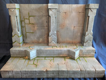Load image into Gallery viewer, Underground Mythic Castle Bookcase Action Figure Display Diorama

